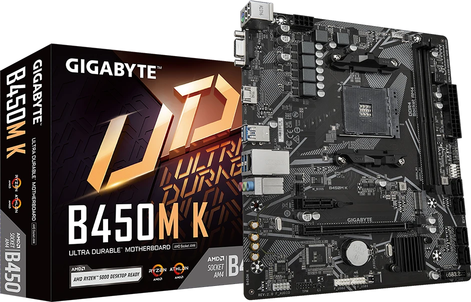 Gigabyte B450M K (Rev. 2.0)